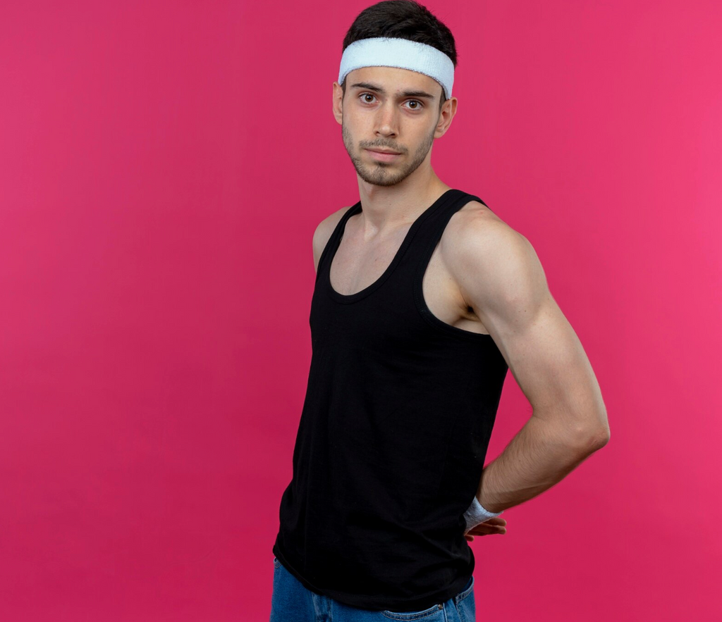 PURE HEADBAND – Bandeau Sport Blanc